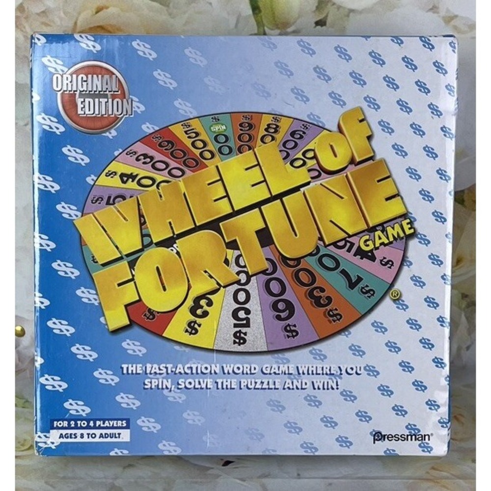 WHEEL of FORTUNE 2004 Board Game Original Edition Version New Sealed Vintage